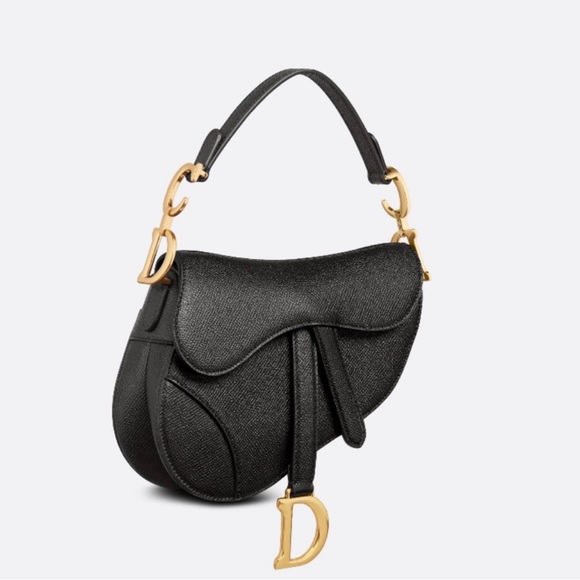 MINI SADDLE BAG WITH STRAP
Black Grained Calfskin Dior - Picture 2 of 10